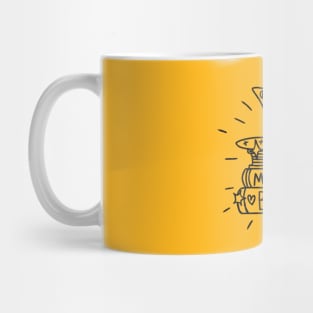 Magical Books doodle Mug